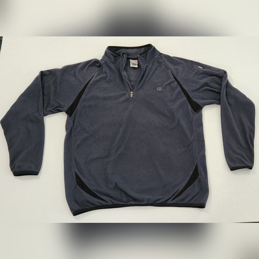 Champion Gray Quarter-Zip Pullover
